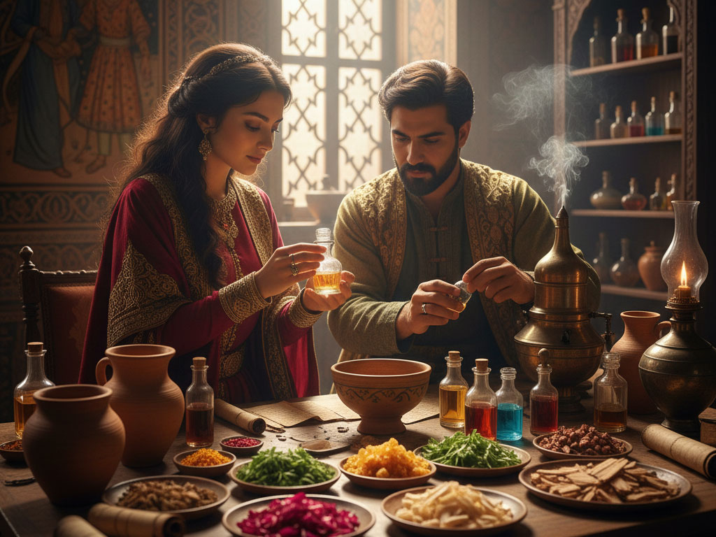 تاریخچه استفاده از عطر در ایران باستان تاریخچه استفاده از عطر در ایران باستان