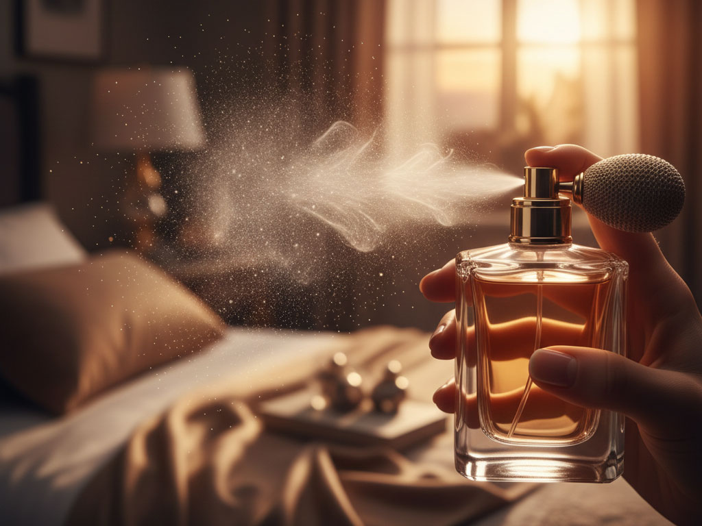 عطر را روی لباس اسپری کنیم یا پوست؟ عطر را روی لباس اسپری کنیم یا پوست؟