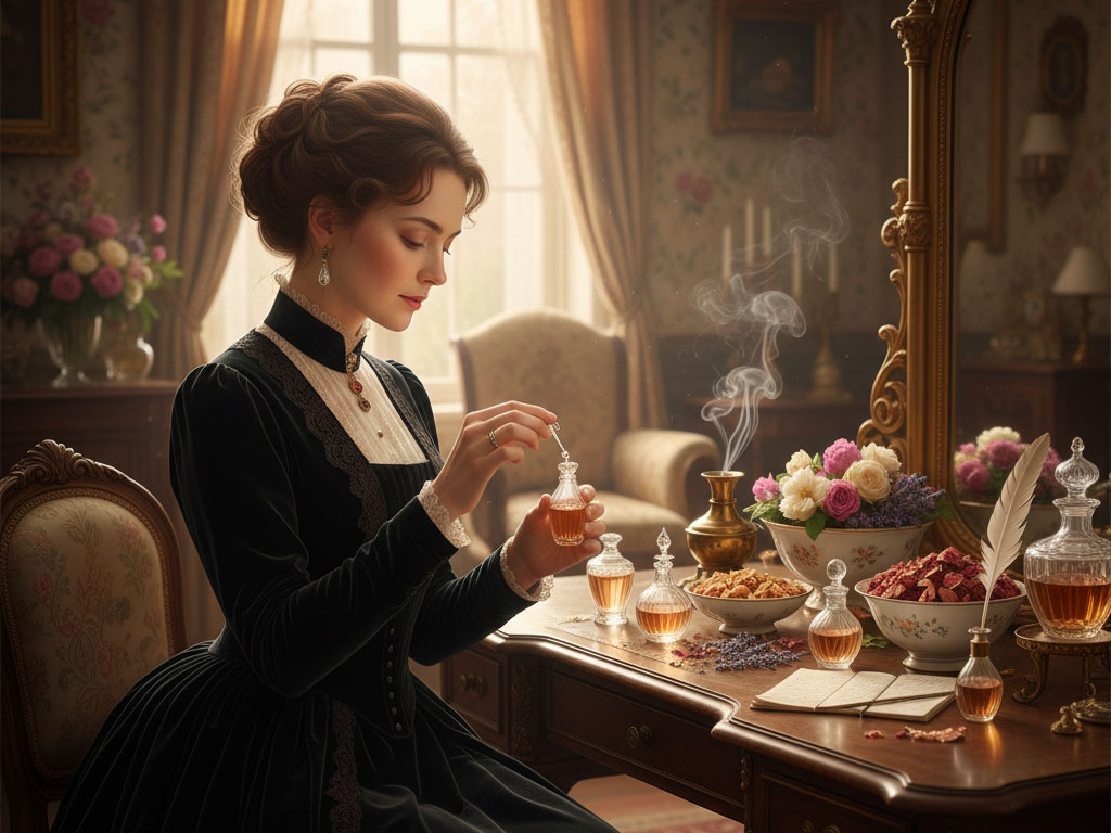 عطرهای دوران ویکتوریا و زبان گلها عطرهای دوران ویکتوریا و زبان گلها