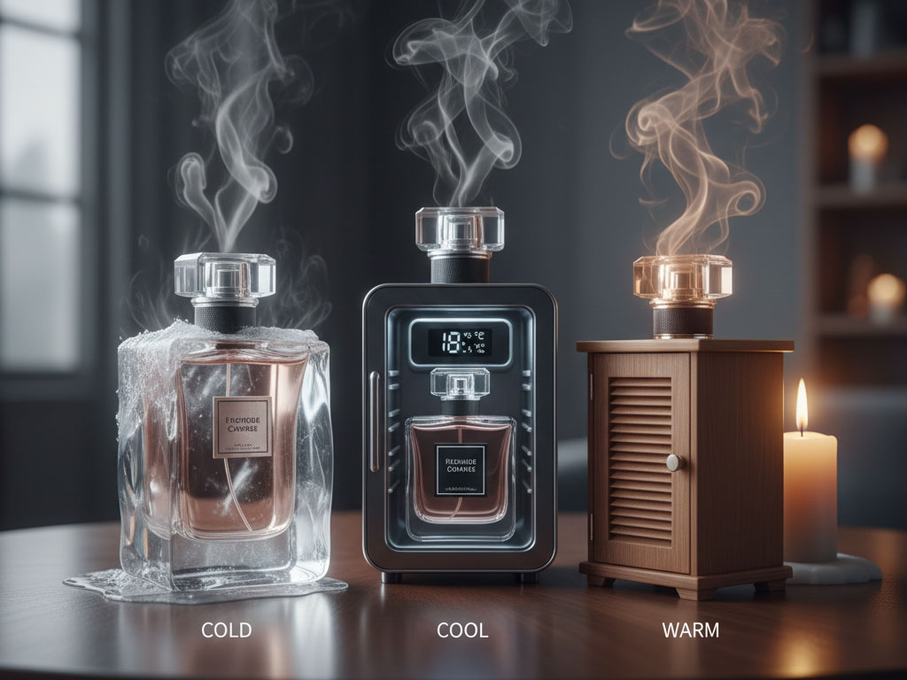بهترین دما برای نگهداری عطر بهترین دما برای نگهداری عطر